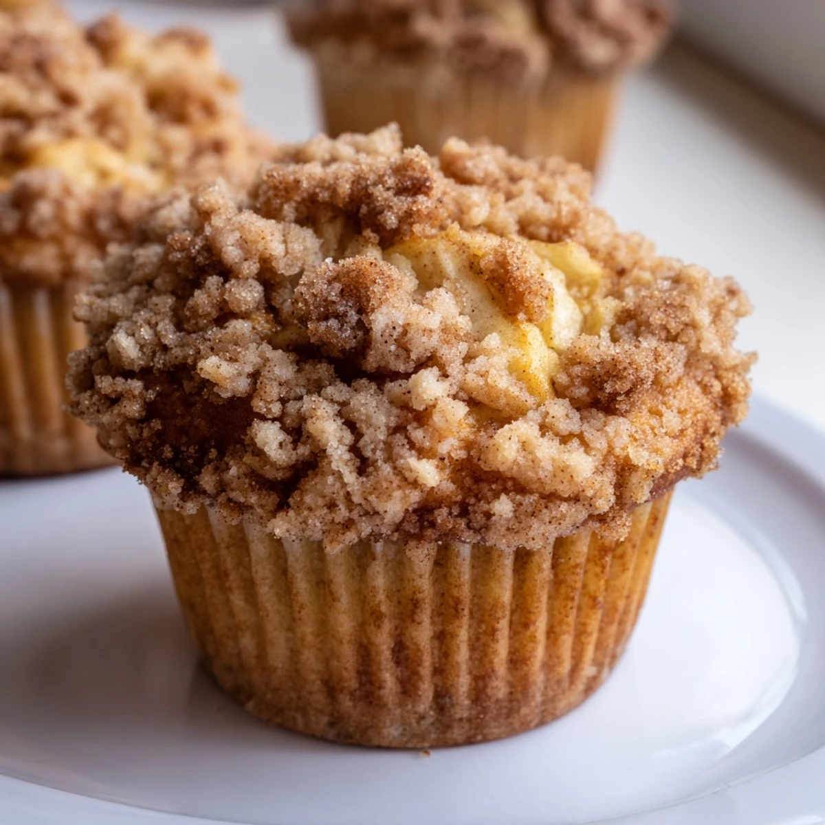 Cinnamon Streusel Apfelkuchen Muffins
