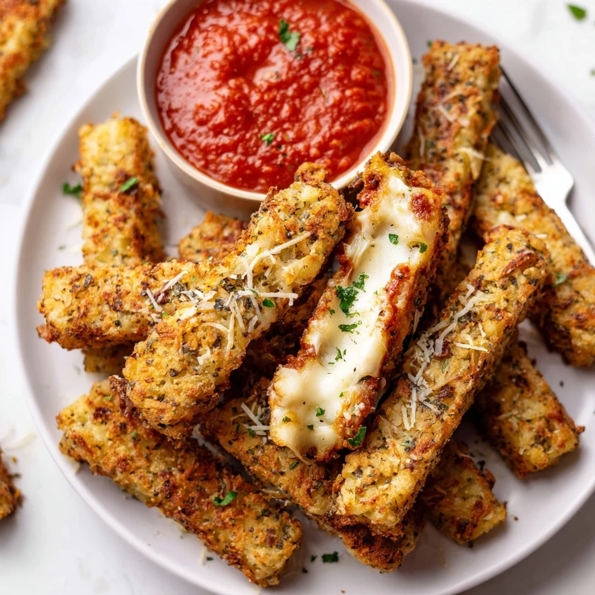 Vegan Kartoffel Pizza Sticks