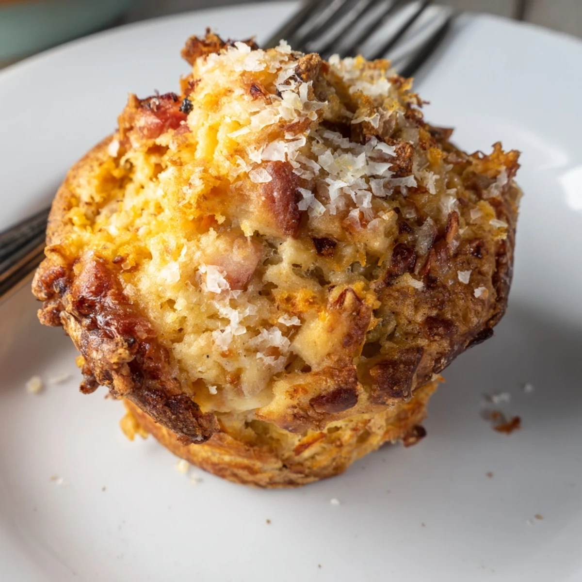 Sauerkraut Brezel Cheddar Muffins
