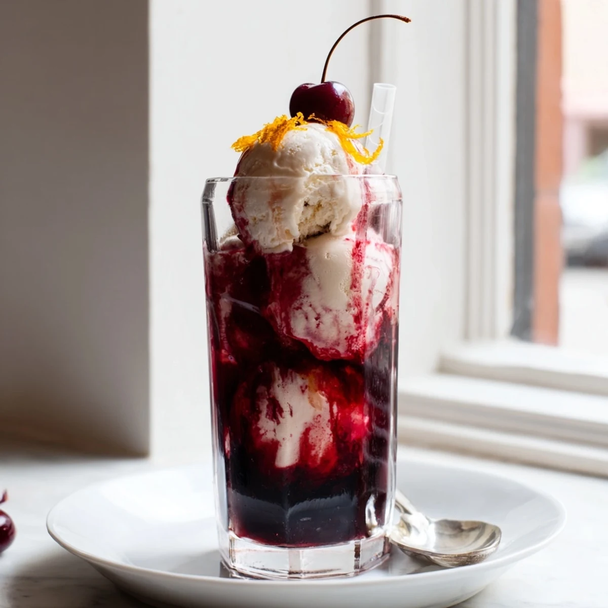 Kirsch Glühwein Soda Float