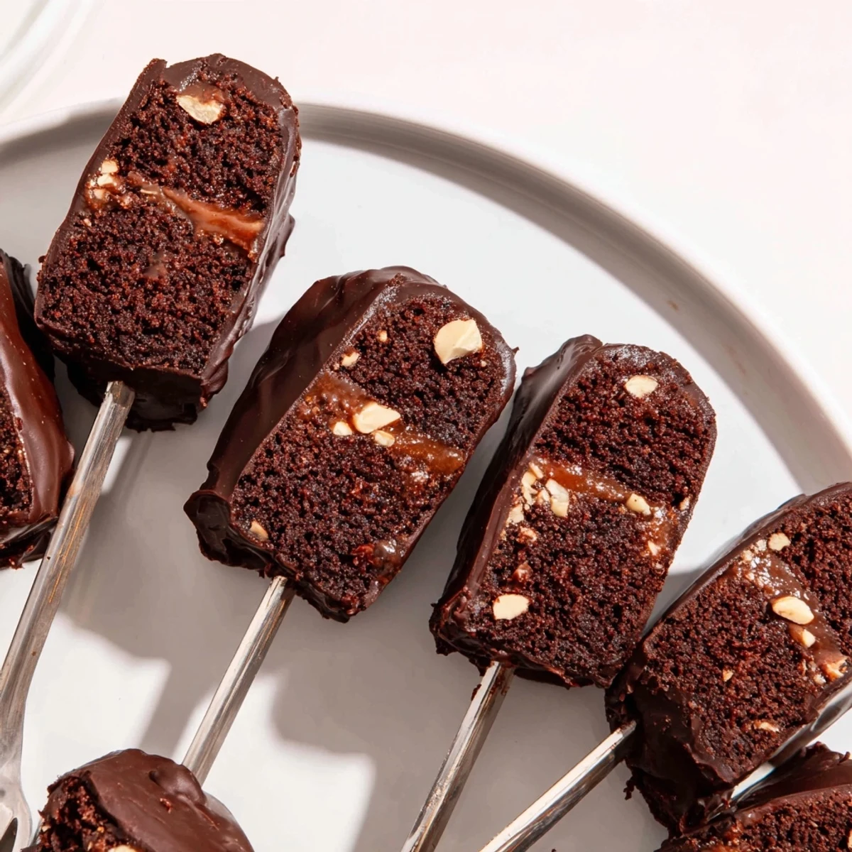Chaos Cake Sacher Muffin Sticks