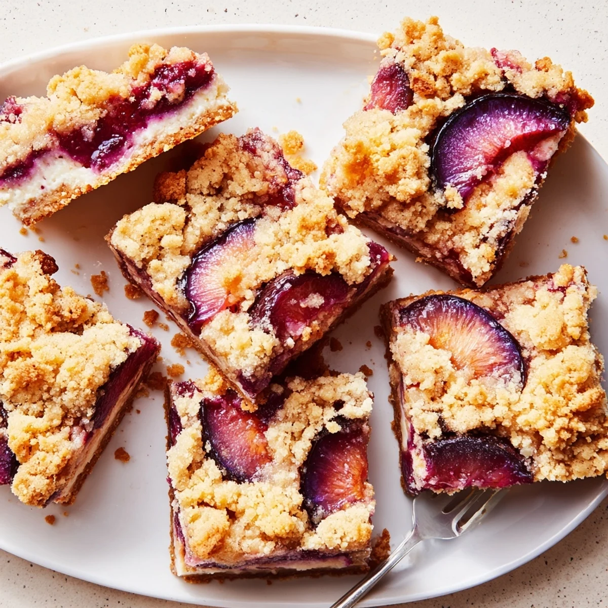 Cream Soda Pflaumen Streusel