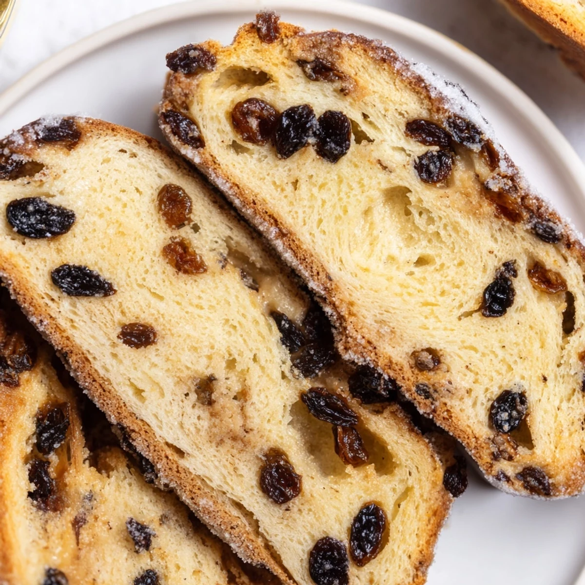 Altes deutsches Rosinenbrot