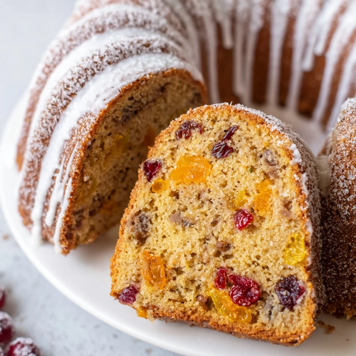 Kastanien Bundt Kuchen Glühwein