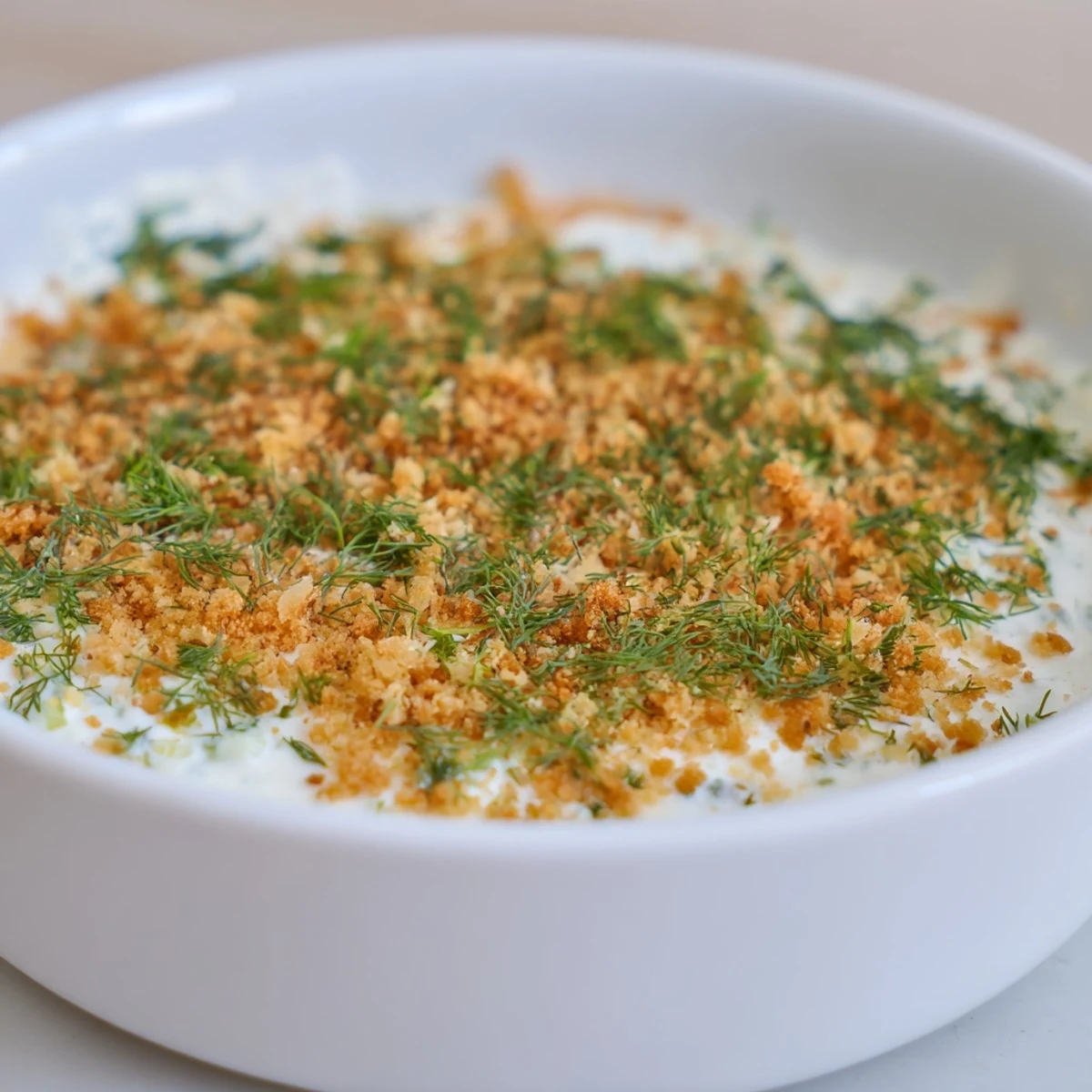 Würziger Pickle Dill Dip