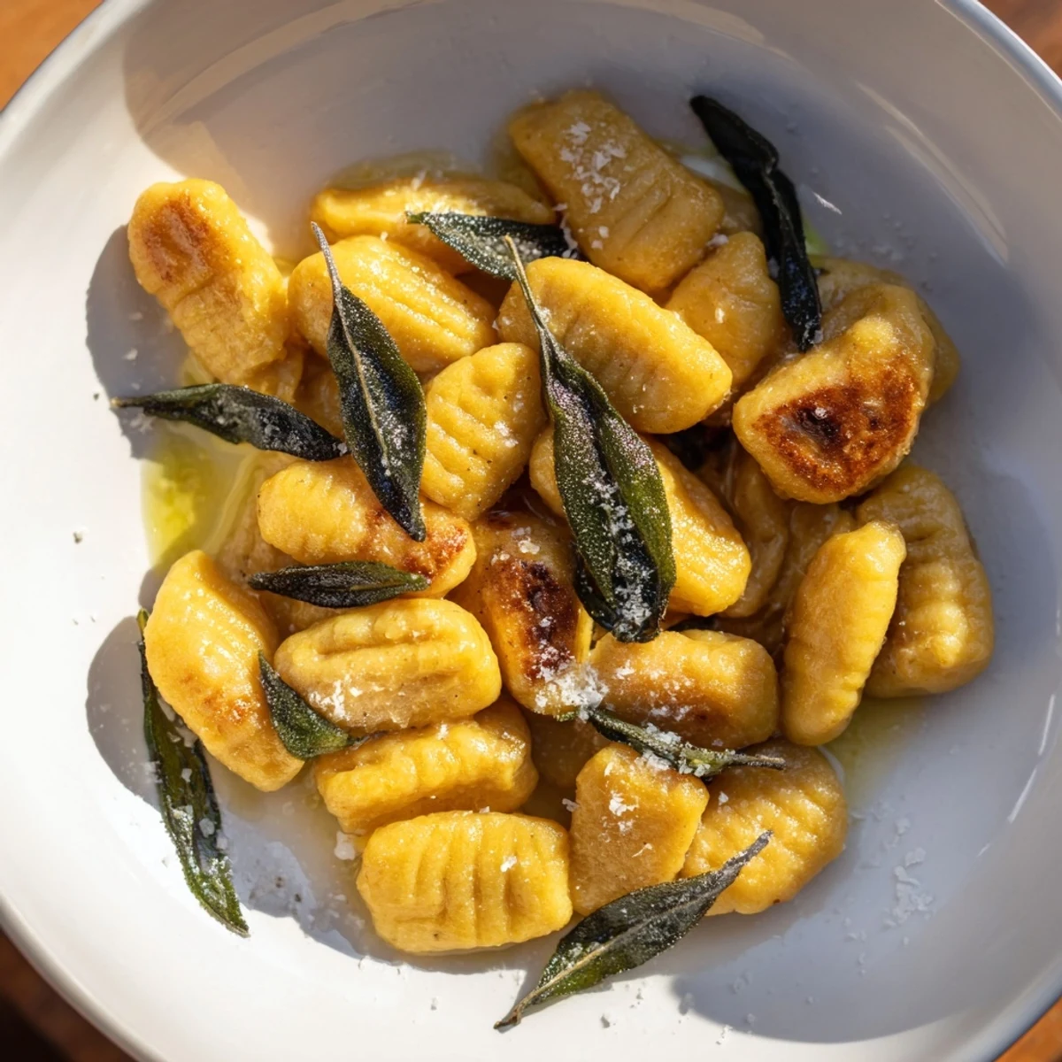 Butternut Gnocchi Braunbutter Salbei