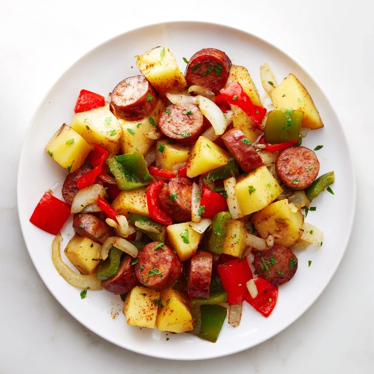 One-Pot Kielbasa Kartoffel Auflauf