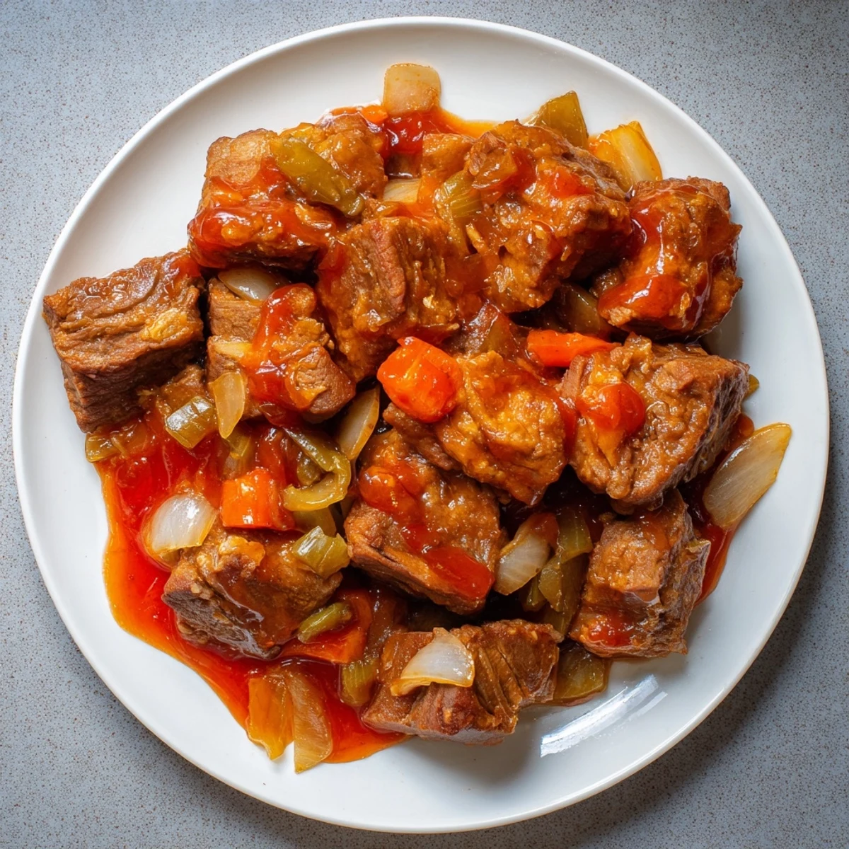 Rustic Sweet and Sour Sauerbraten: a hearty, German-inspired meal in a Dutch oven.