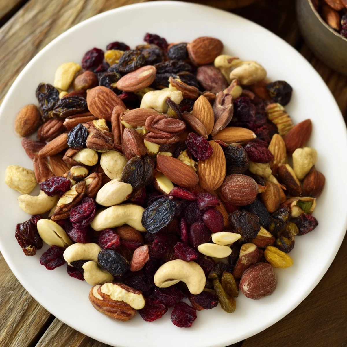 Bunte Nuss Trockenfrucht Mischung