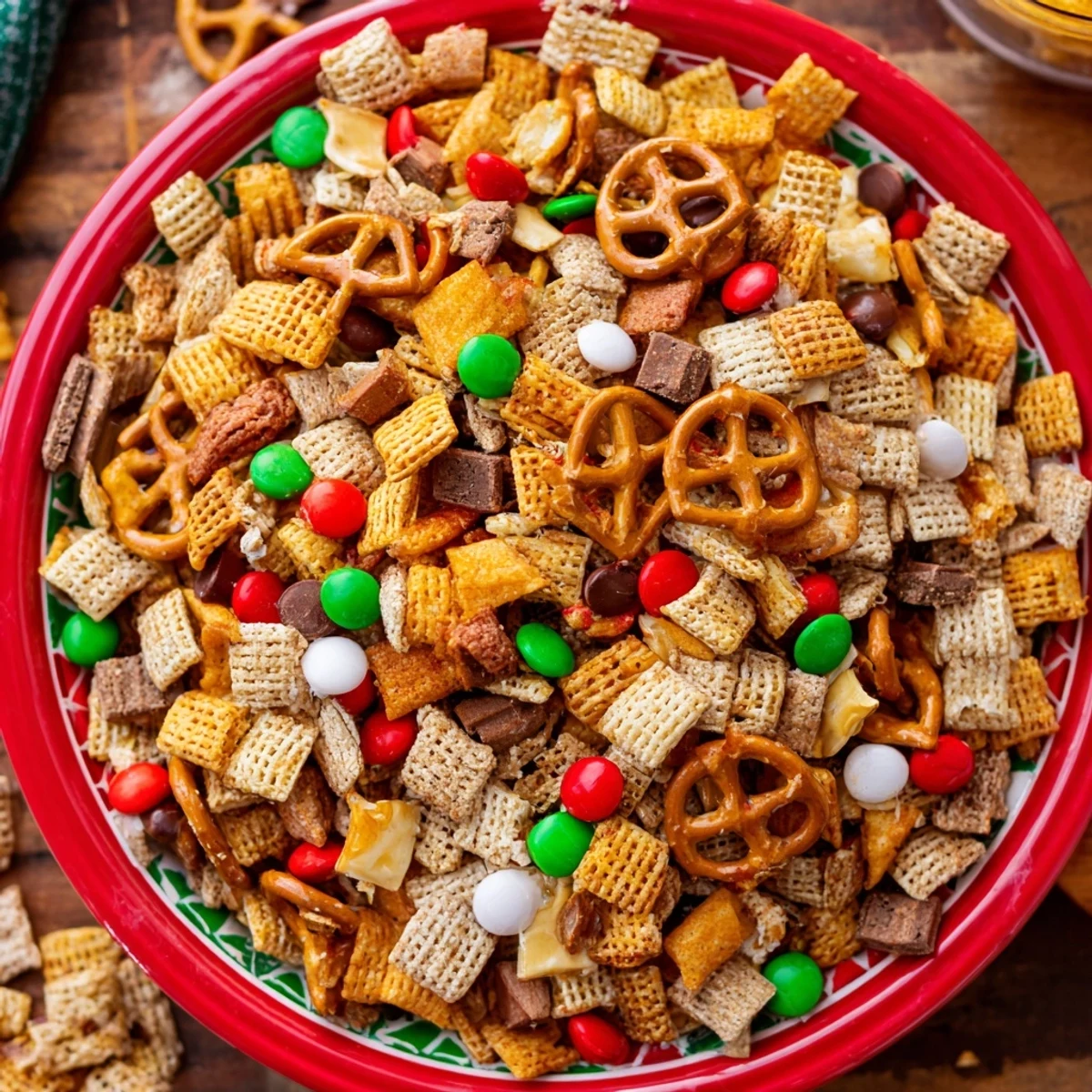 Holiday Mix Chex Snack