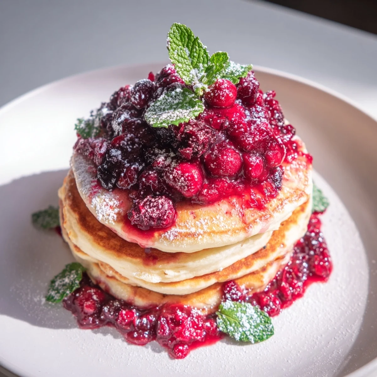Brunch Pancakes Berry Holly #912