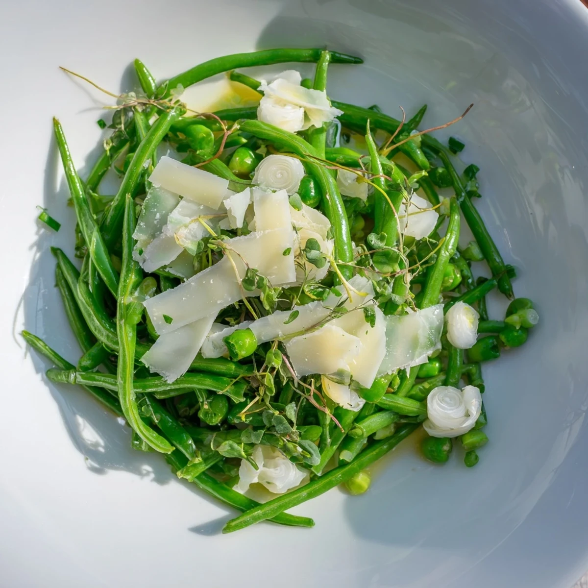 Snap Peas Green Beans Cheddar