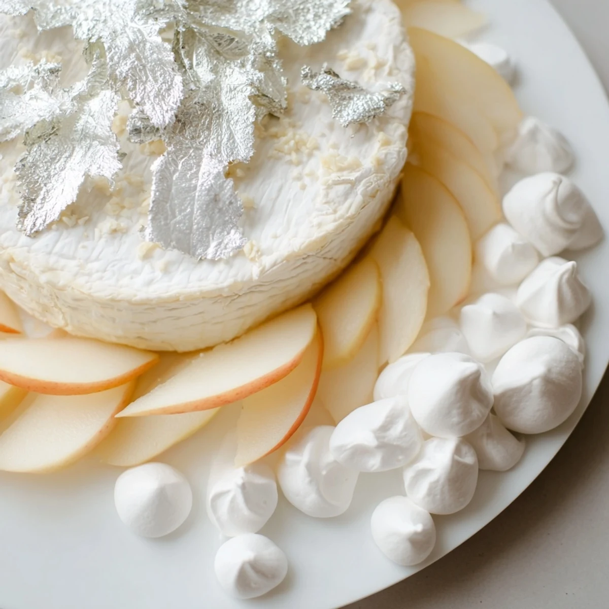 Elegantes weißes Käsebrett #932