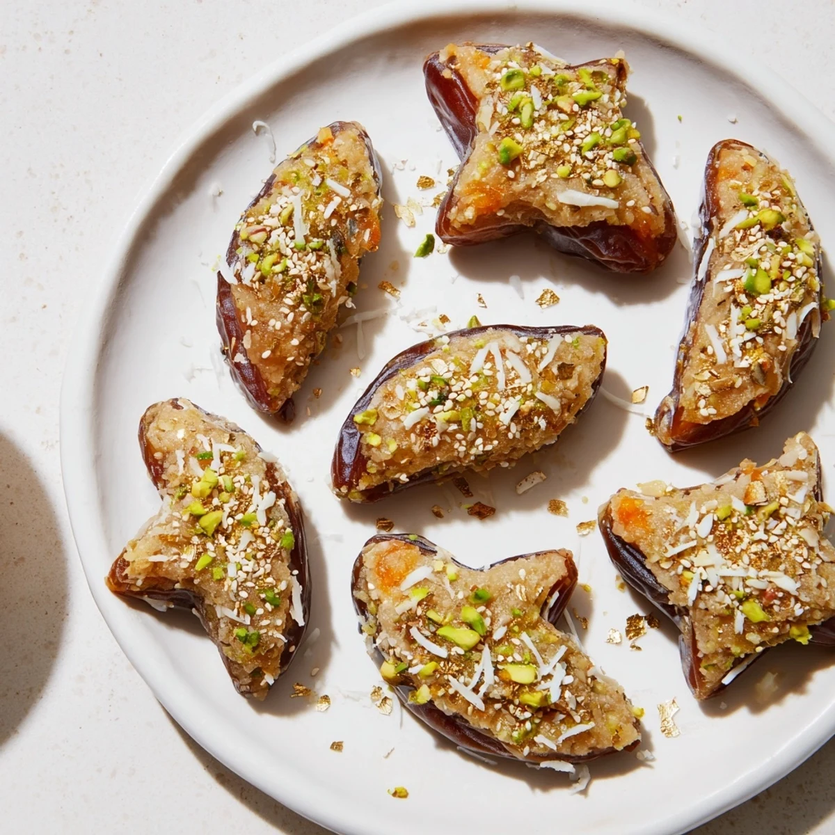 Mond Stern Dattel Platte