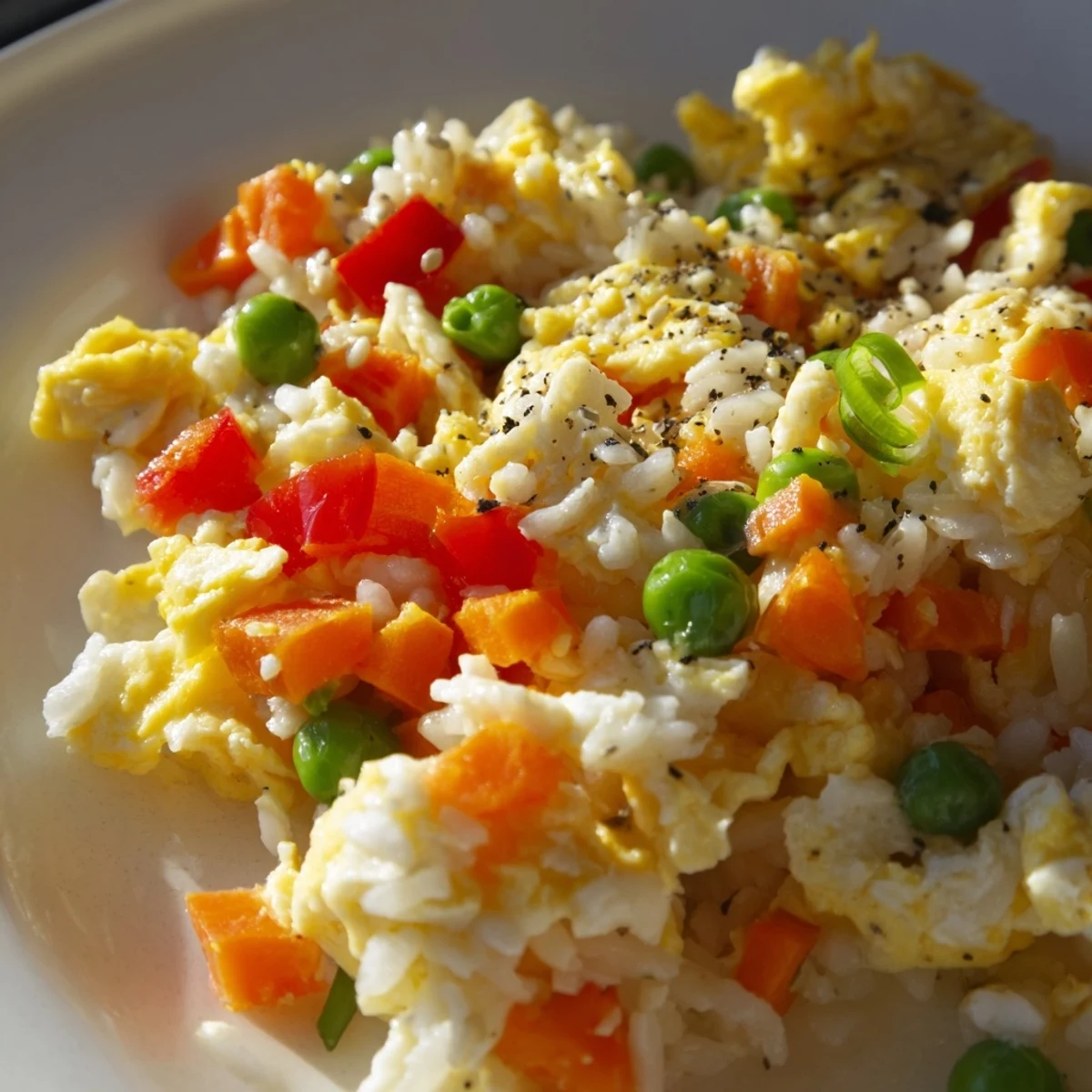 Ei Gemüse Reis Pfanne #1017