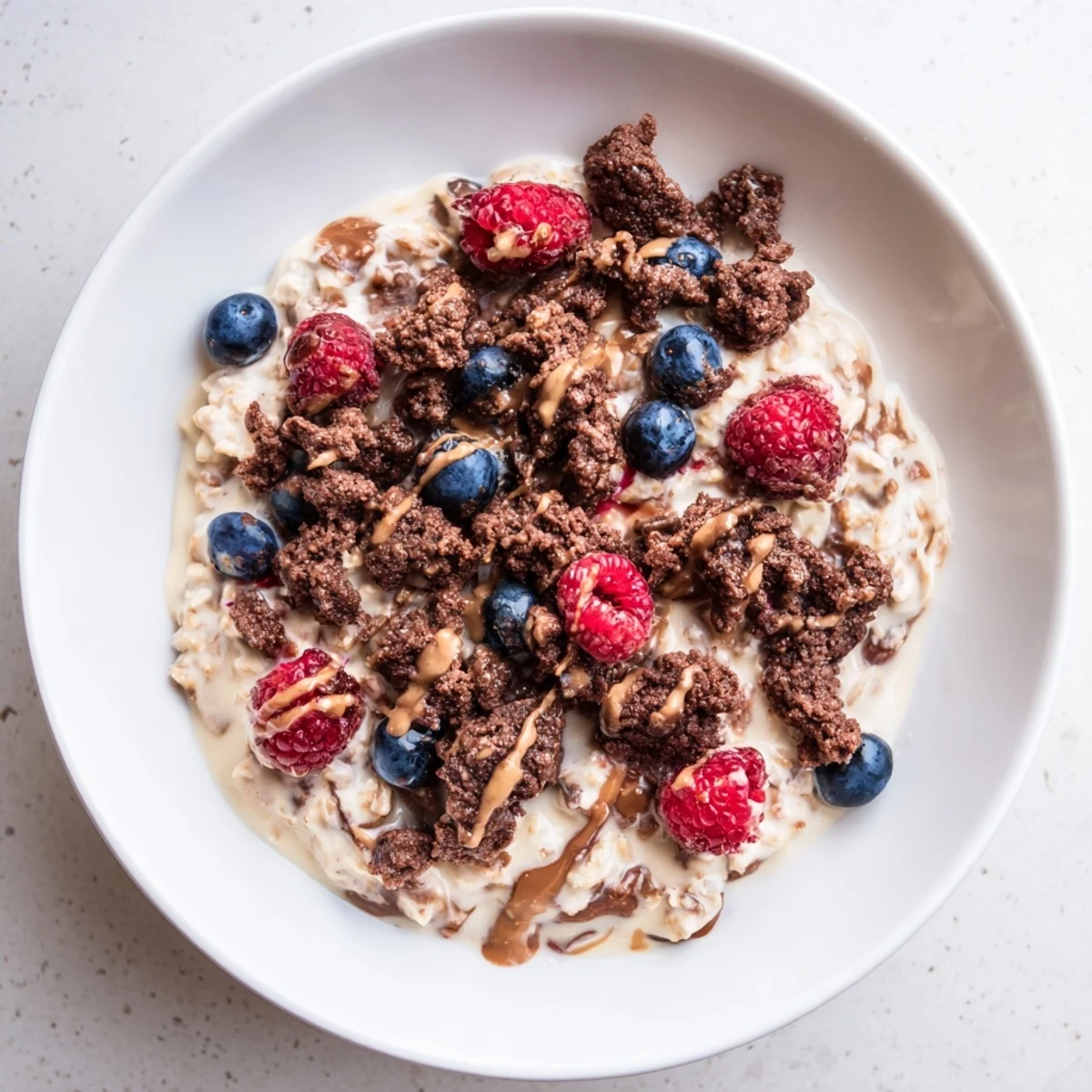 Overnight Oats mit Espresso