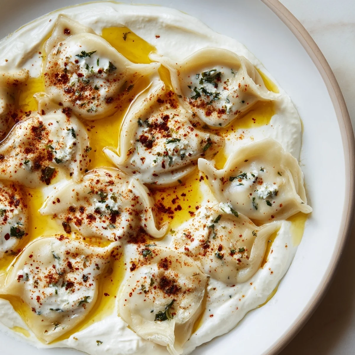 Türkische Käse Manti #1033