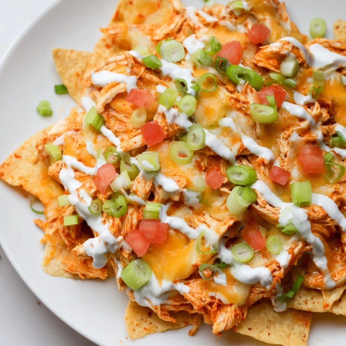 Buffalo Chicken Nachos