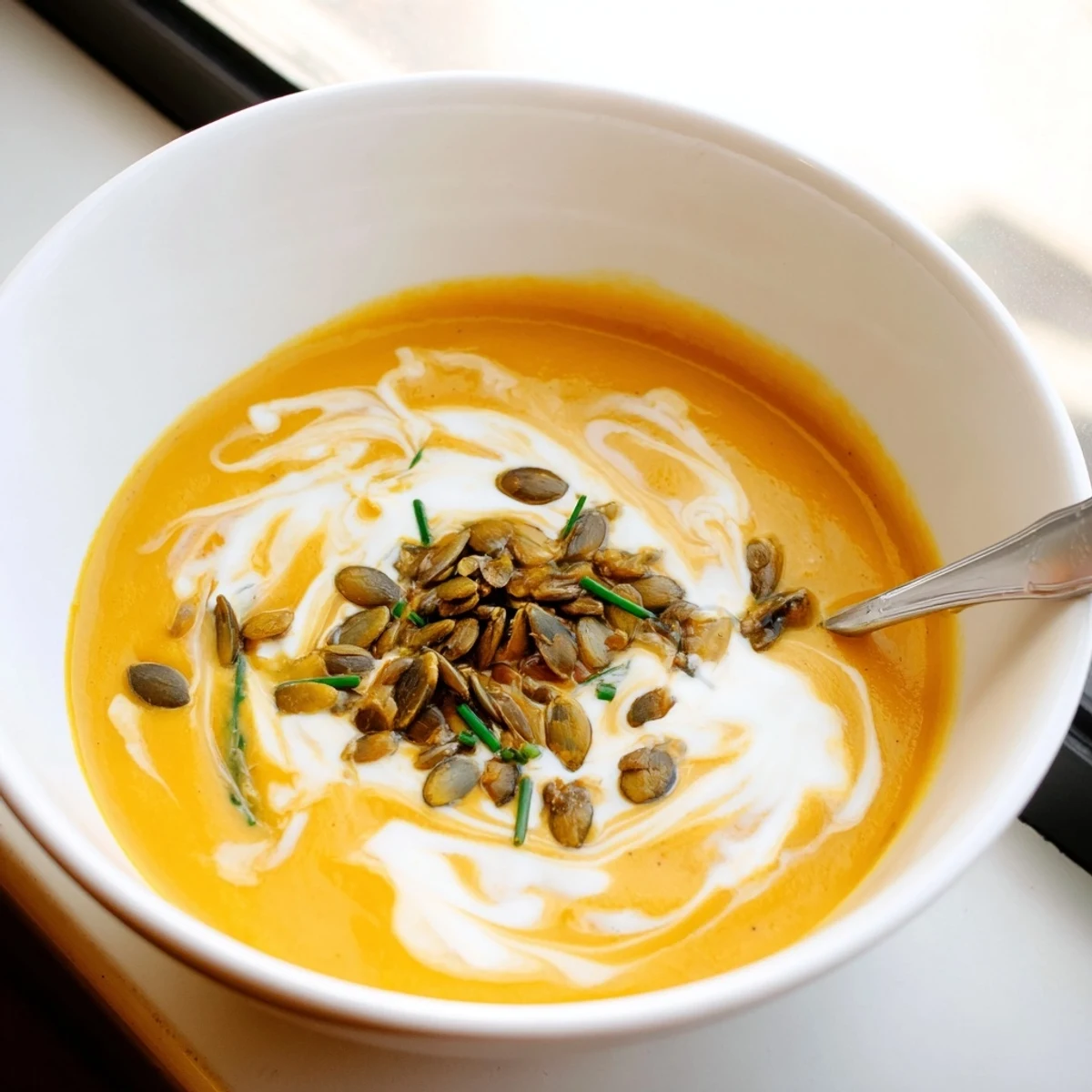 Creme Elegante aus Acorn Squash