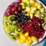 Glistening arrangement: This Three Kings Royal Fruit Platter showcases a beautiful medley of fresh, vibrant fruits.