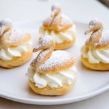 Elegante Schwan Mini Patisserie