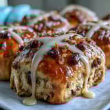 Hot Cross Buns Orange Glaze