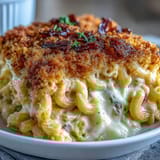 Cremig Mac Cheese Auflauf