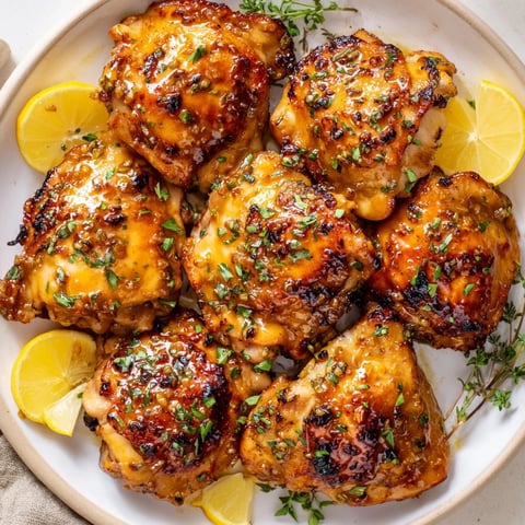 Zarte Hähnchenschenkel, mariniert in bayerischem süßen Senf und Honig, frisch geröstet.  