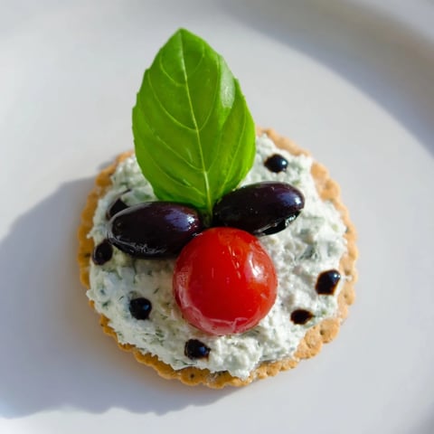 Garden Snacks: Ladybug Tomato & Olive Bites