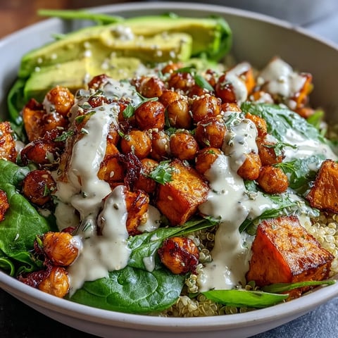 ### Anti-Inflammatory Glow Bowl with Tahini Yogurt Sauce