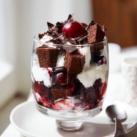 Ginger Soda Black Forest Trifle
