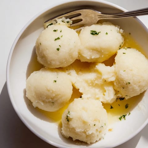 Klassische Kartoffelklöße zubereiten