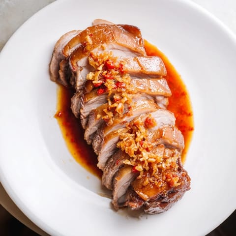 Bayerischer Braten mit Chili-Ingwer