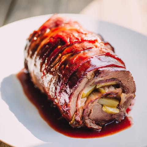 Geschmorte Rinderrouladen mit Goji