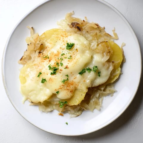 Sauerkraut Auflauf mit Paprika