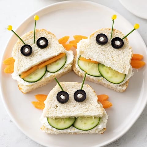 Cute Bee Sandwich Cutouts