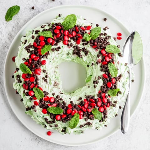 Mint Chocolate Chip Wreath