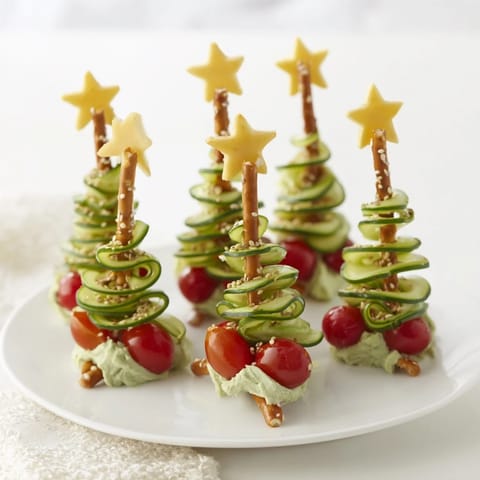 Spiral Gurke Weihnachts Bäume