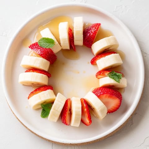 Banana Strawberry Candy Cane