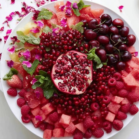 Pomegranate and Vibrant Fruits