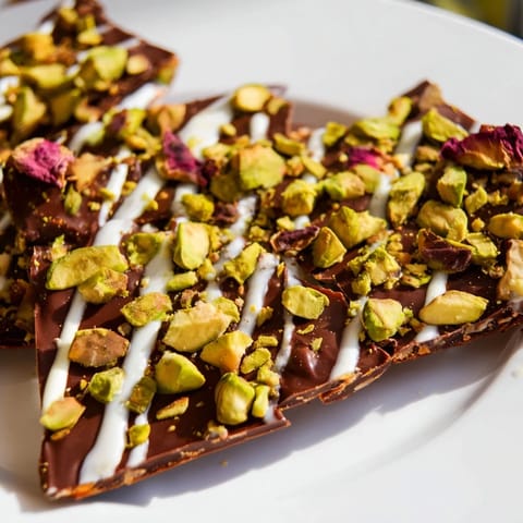 Pistazien Dubai Schokolade Bark