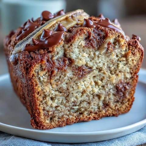 Slices of protein-packed banana bread plated with fresh berries and yogurt, perfect for a wholesome American breakfast or mid-afternoon snack.
