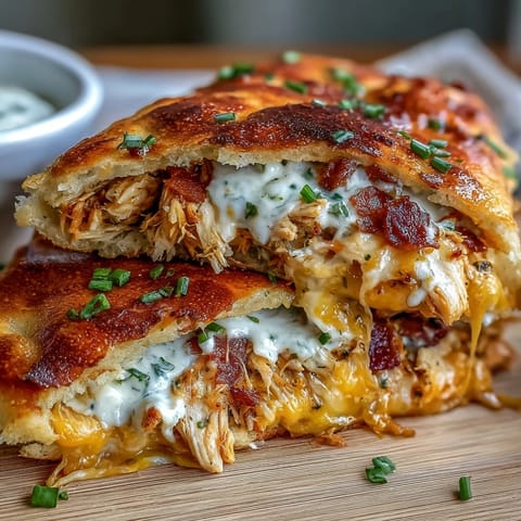 Frisch gegrillte Naan Brote gefüllt mit saftigem Ranch-Hähnchen, zerlaufener Cheddar-Käse und duftenden Gewürzen.