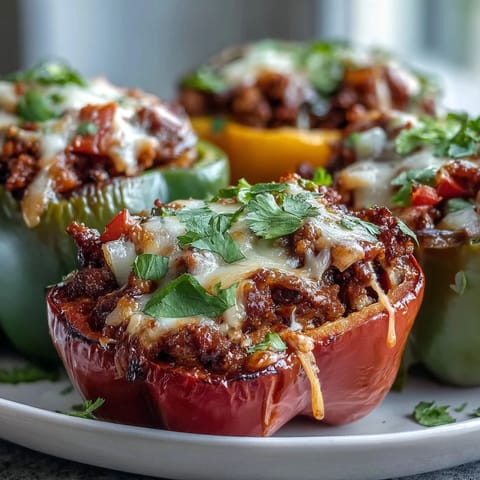 Keto Tacos Gefüllte Paprika