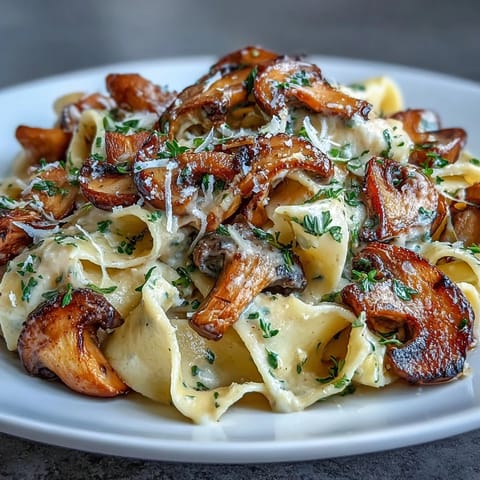One-Pot cremig Pilz Pasta