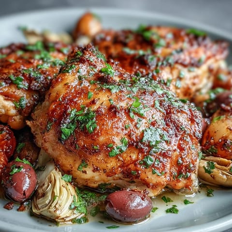 One-Pan Mediterranean Chicken #1354