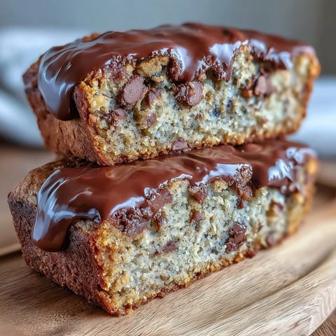 Banane Schoko Protein Brot