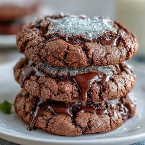Dark Chocolate Vanilla Cookies
