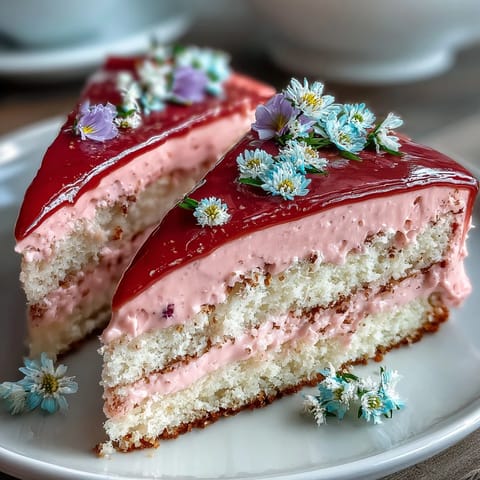 Spring Birthday Cake Pastell