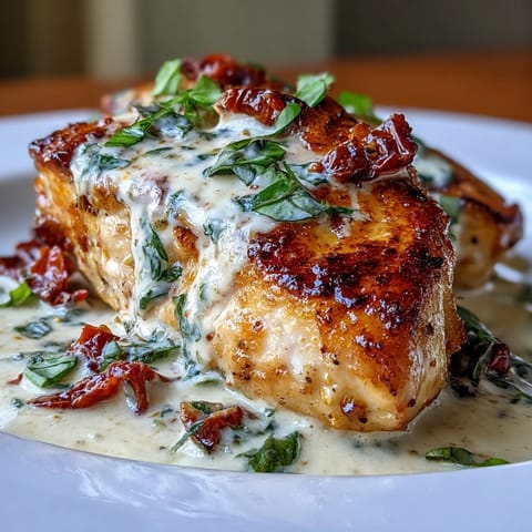 Cremig Toskanisch Huhn Sonnengetrocknet